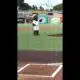WATCH: Brandon Evans throws out first pitch at NWA Naturals game