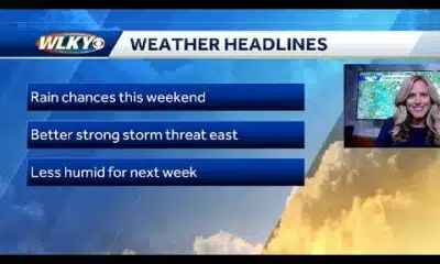 Not as washout, but storms possible Saturday