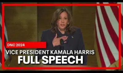 Kamala Harris at DNC summons Americans to reject divisions and defeat threat of Trump's candidacy