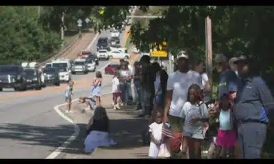 Procession for Paulding County Deputy Brandon Cunningham