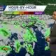 Better rain chances Sunday