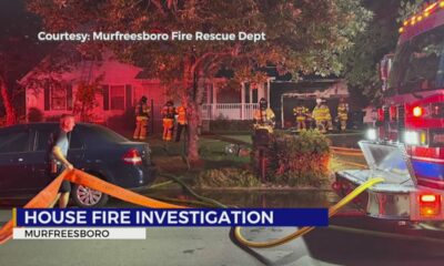 Destructive Murfreesboro house fire under investigation