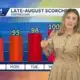 Late-August heat wave builds into Alabama next week. Temperatures near triple digits Wednesday. 7...