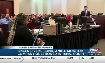 Bricen Rivers' bond, ankle monitor company question in Tennessee court