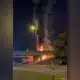 Truck driver killed in fiery crash