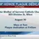 Catholic Archdiocese of Biloxi honoring America's first black Catholic bishop with plaque dedicat...