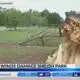 Strong winds damage Shiloh Park in Brandon