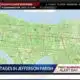 Power outages in Jefferson Parish