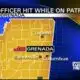 Officer to have surgery after crash in Grenada