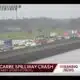 Tow truck crash snarls traffic on the Bonnet Carre Spillway