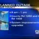 Planned power outage happening Thursday morning in Lee County