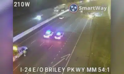 3 injured in crash on I-24