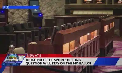 Judge rules for sports betting initiative to stay on Missouri ballots