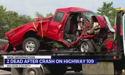 2 people dead following Wilson County crash on Highway 109
