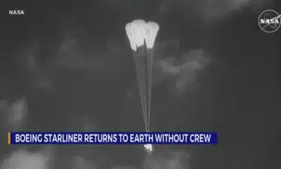 Boeing Starliner returns to Earth without crew
