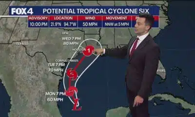 Will a tropical storm hit Texas? See the storm's likely path