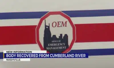 Body recovered from Cumberland River