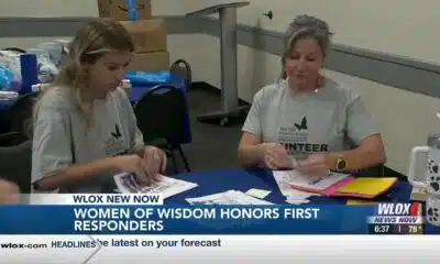 Women of Wisdom honor first responders with goody bags
