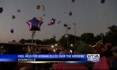 Balloon release held for woman killed at Starkville apartment complex