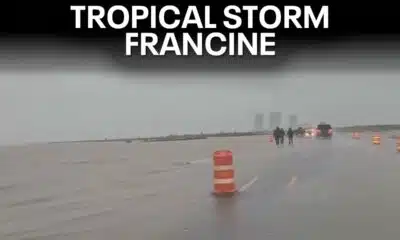 Texas and Louisiana prepare for Francine