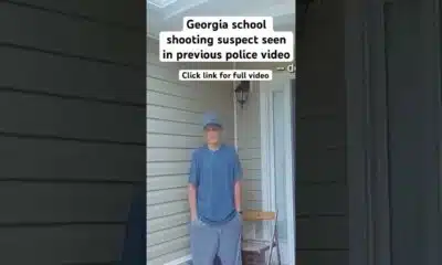 Georgia school shooting suspect seen in previous police video