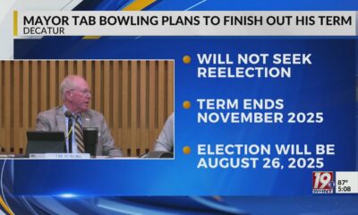 Mayor Bowling PLans to Finish Term | Sept. 10, 2024 | News 19 at 5 p.m.