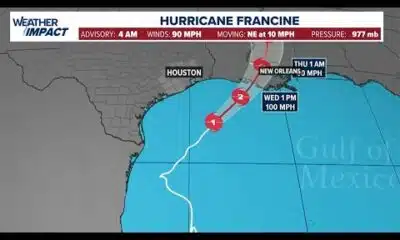 Hurricane Francine: Latest track of the Cat. 1 storm, plus getting ready in Louisiana