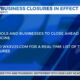 HURRICANE FRANCINE CLOSURES