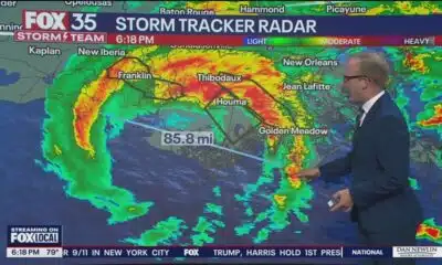 Hurricane Francine makes landfall in Louisiana's Terrebonne Parish as Cat 2 storm