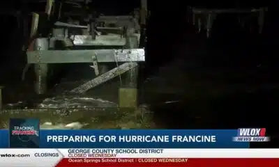 LIVE: Conditions on the Coast ahead of Hurricane Francine's landfall