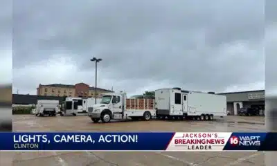 It'll be 'Lights, camera, action' in Clinton next week