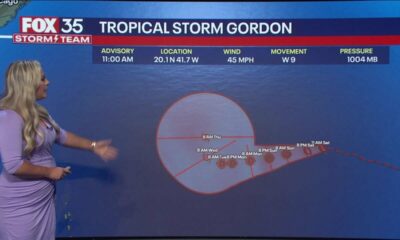 Tropical Storm Gordon moving; could Helene form soon?