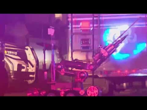 Armed suspect barricades inside burning home | FOX 5 News