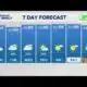 Evening Weather (9/15): A few showers possible Sunday afternoon under a mostly clear sky
