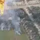 Pipeline explodes, catches fire in Houston suburb