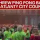 Ping pong balls fly at Atlanta City Hall | FOX 5 News