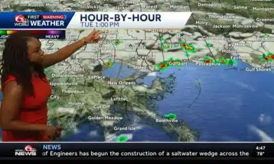 Showers expected this afternoon