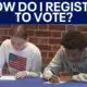 How to Register to vote in Texas