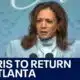 Harris to return to Atlanta to talk about women's health | FOX 5 News