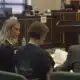 Sarah Boone appears in court with new lawyer ahead of murder trial