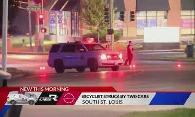 Bicyclist hit by two cars in on Hampton in St. Louis