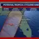 Where in Florida will projected Hurricane Helene make landfall?