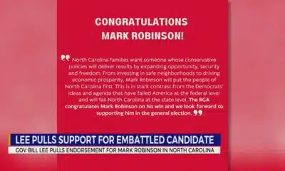 Governor Bill Lee pulls support for embattled North Carolina candidate
