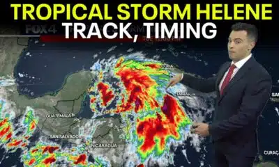 Tropical Storm Helene Path