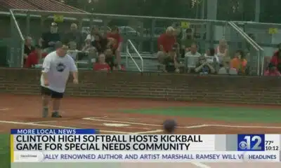 Clinton High softball hosts kickball game for those with special needs