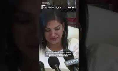 Woman says 'Diddy' raped her and threatened her multiple times if she reported it. #shorts