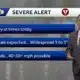 Widespread, heavy rain and gusty winds for Friday