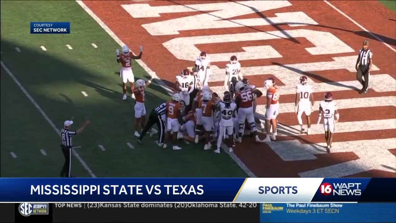 Mississippi State Bulldogs suffers fourth loss of season to Texas