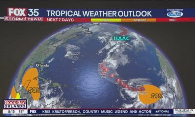 Tropics update: 50% chance for system in Caribbean to develop