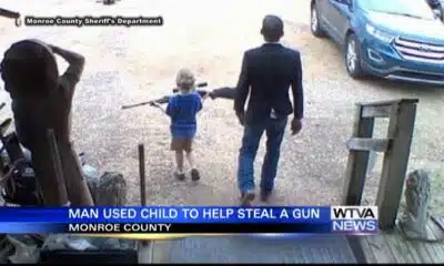 Man accused of using child to steal firearm in Monroe County